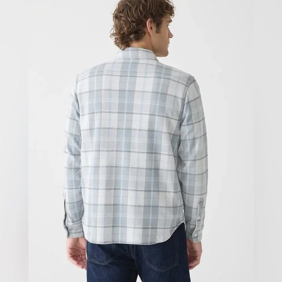 J. Crew Seaboard soft-knit shirt in plaid - Picture 2 of 5